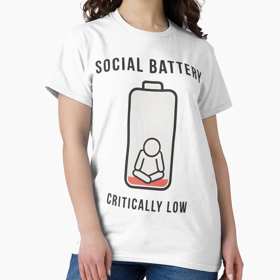 Social Battery Critically Low by KungPowUnicorn