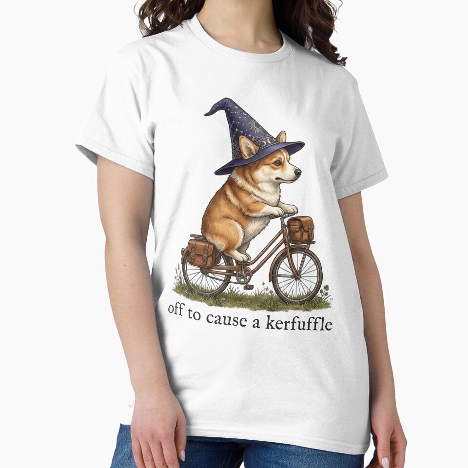Off To Cause A Kerfuffle Corgi Chaos by siennalabeoo