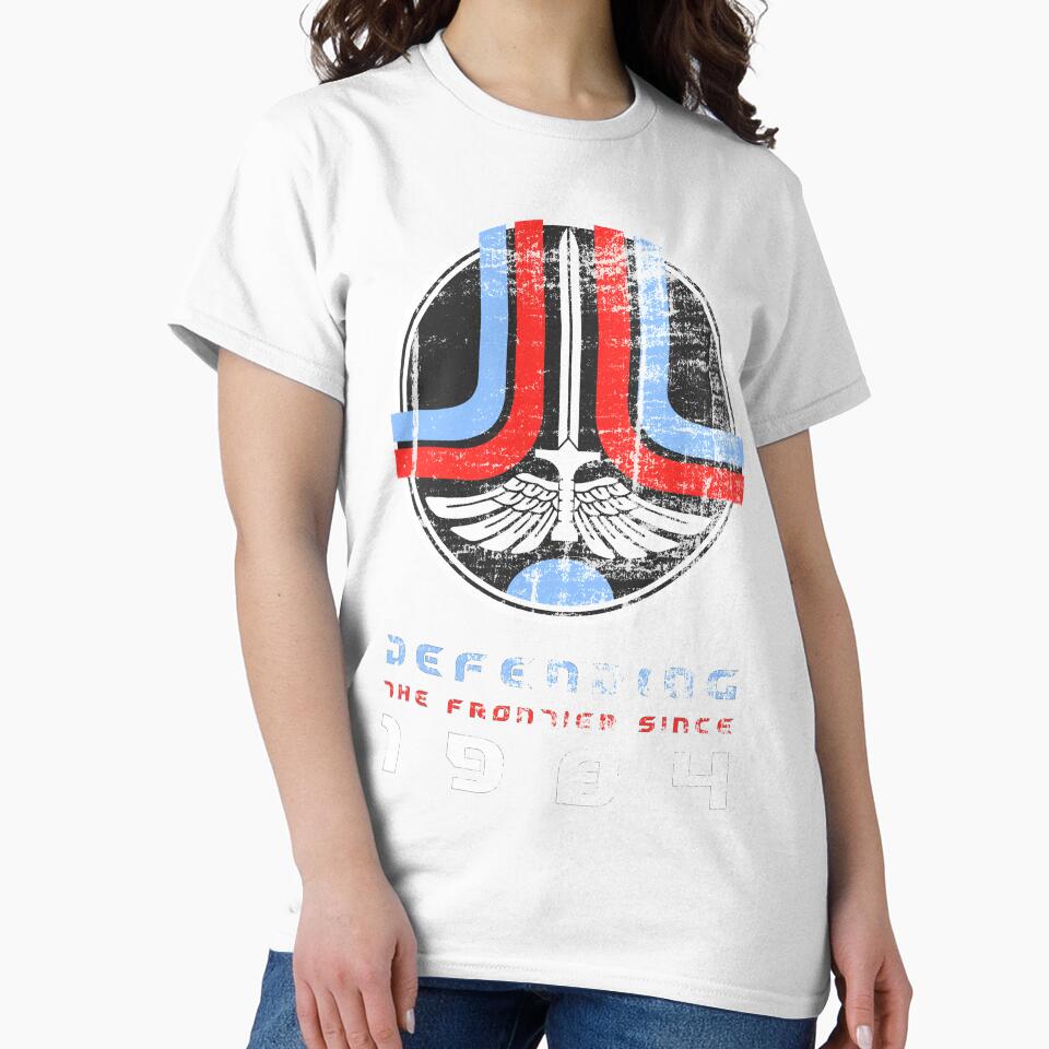 Defending the Frontier (the original worn look) by Retro 4 U