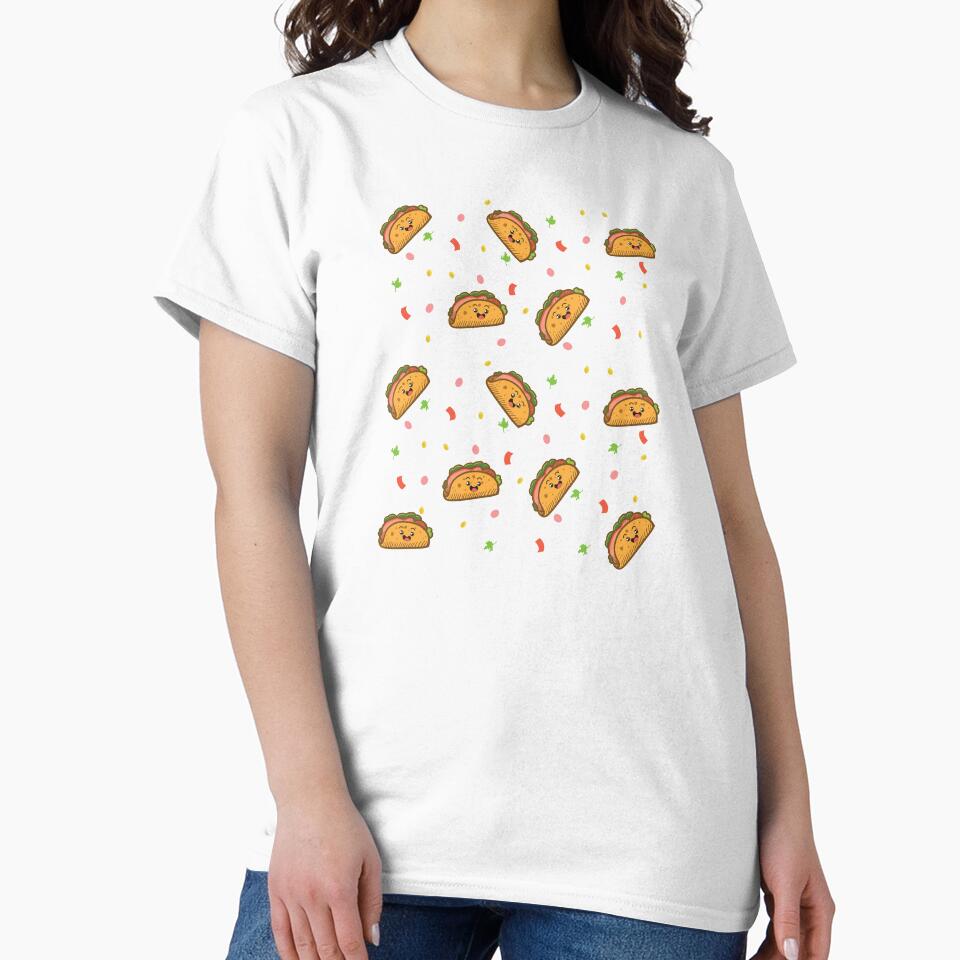Raining Cute Tacos For Life Taco Tuesday Birthday Gift by haselshirt