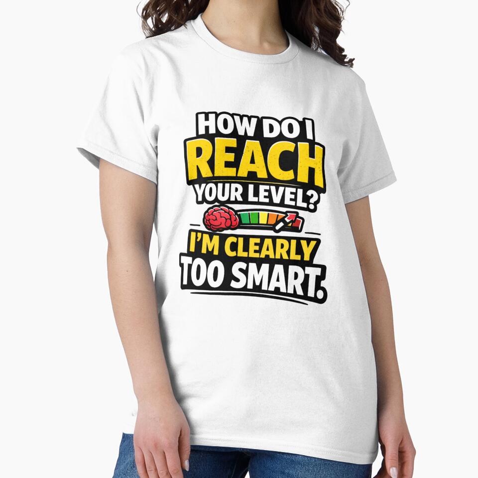 Funny Office Sarcasm Too Smart by Icyteedesigns