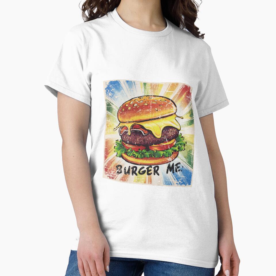 burger me burger day special art with text by BKSARYLIFE