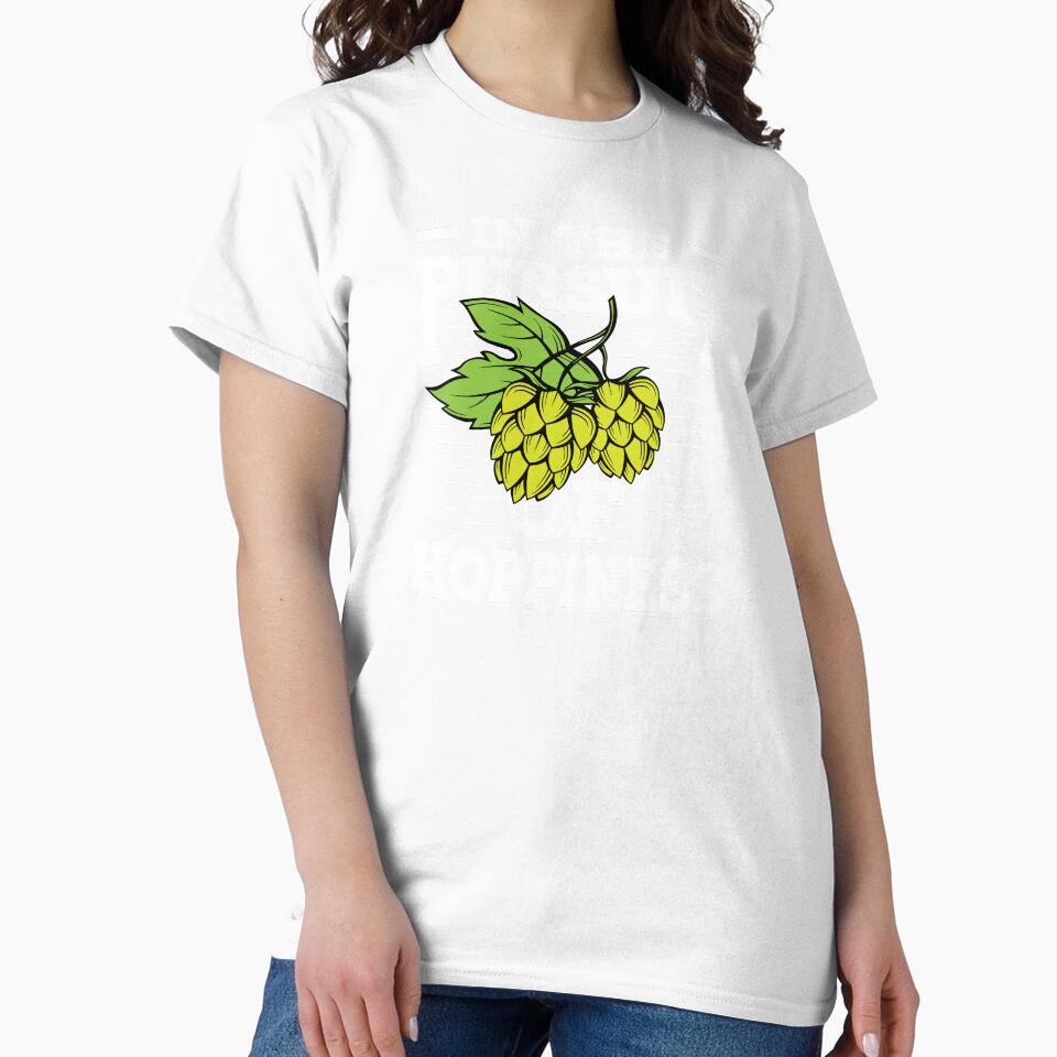 Beer Lover In The Pursuit of Hoppiness Birthday Gift Idea by haselshirt