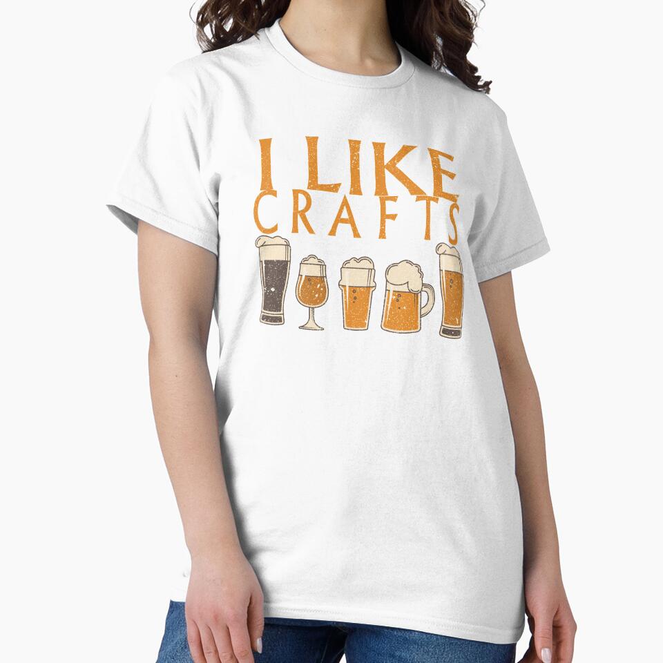 I Like Crafts Beer Pub Nights Gift Idea by haselshirt