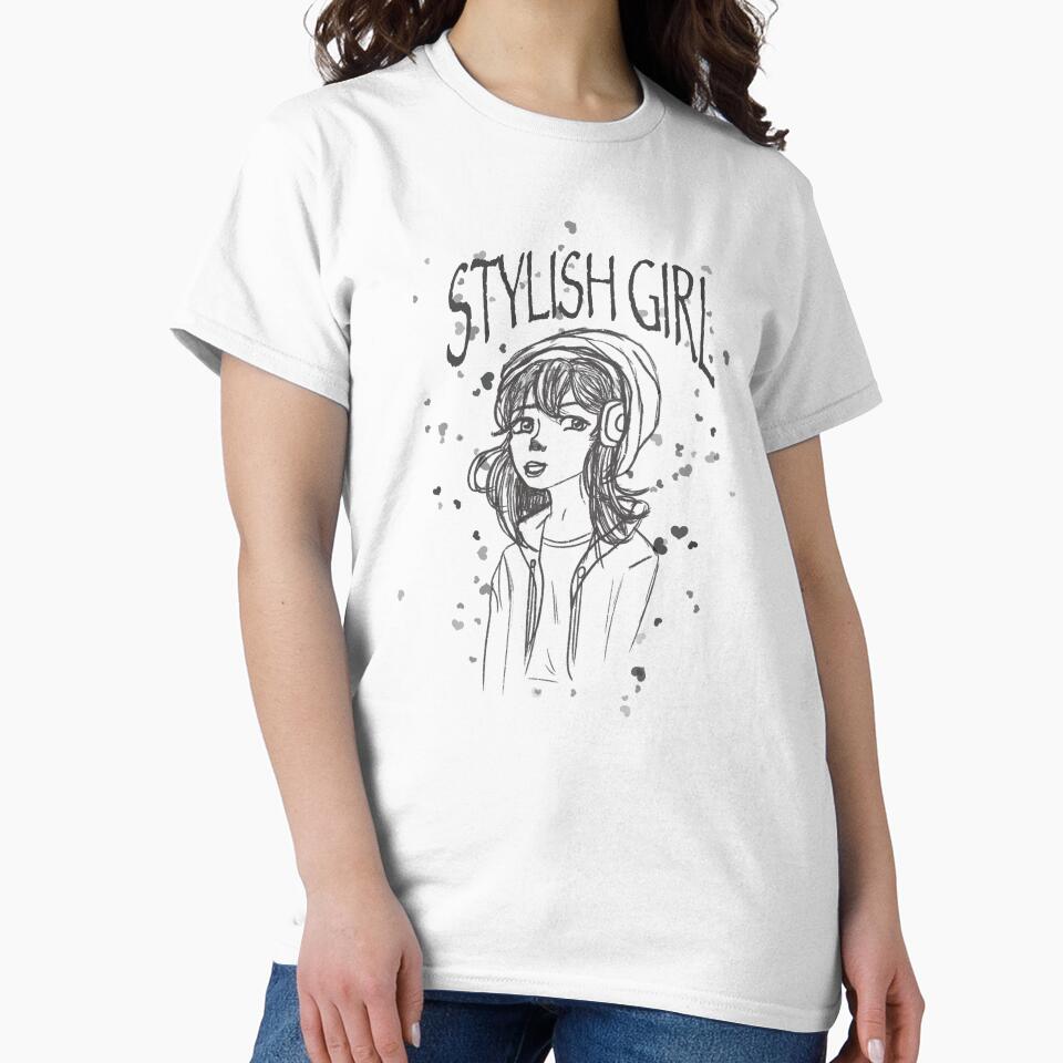 Stylish girl by Xatutik.art