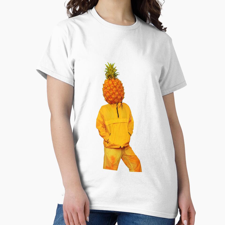 Pop Art Retro Pineapple Shell Suit Man by SoNifty