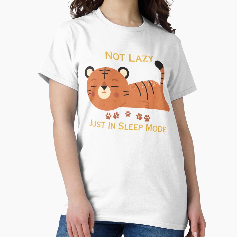 Not Lazy Just in Sleep Mode by Heart Stamp