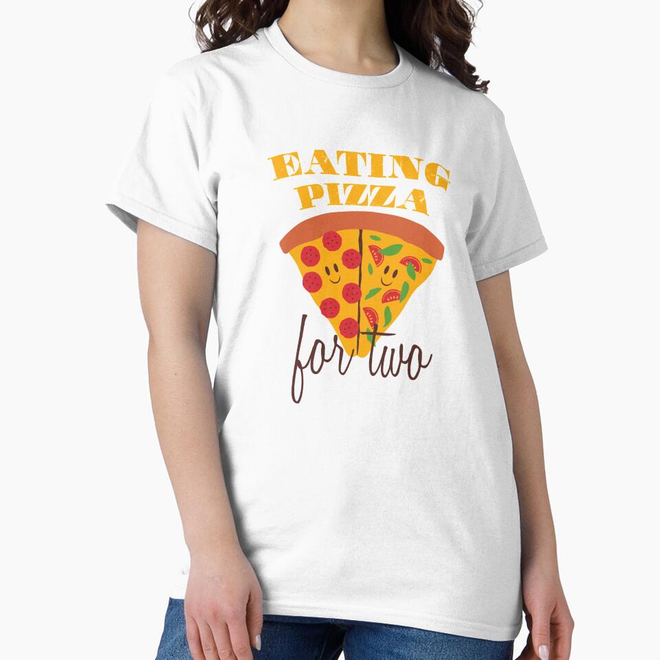 Eating Pizza for two - Funny Design by felixpauli