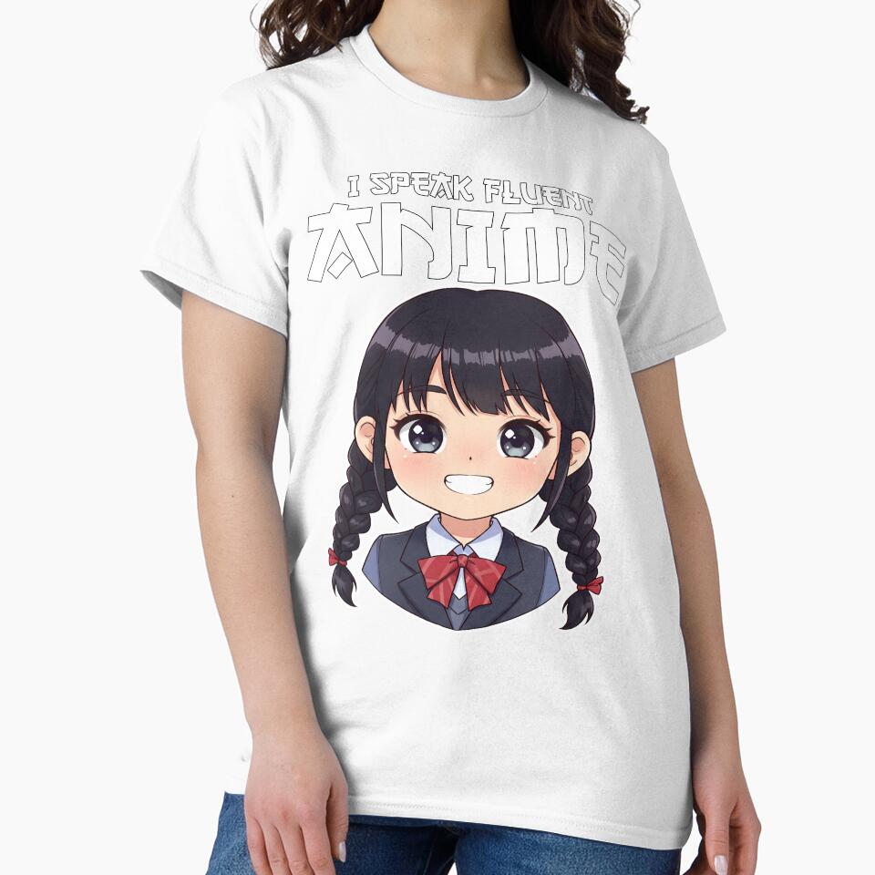 I SPEAK FLUENT ANIME - ANIME GIFT by KEF Custom