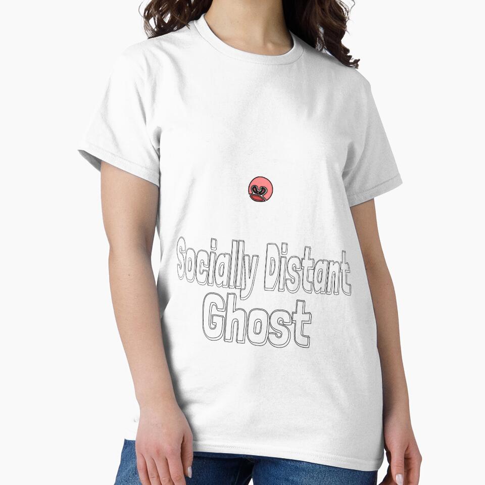 Socially Distant Ghost by KansydMerch