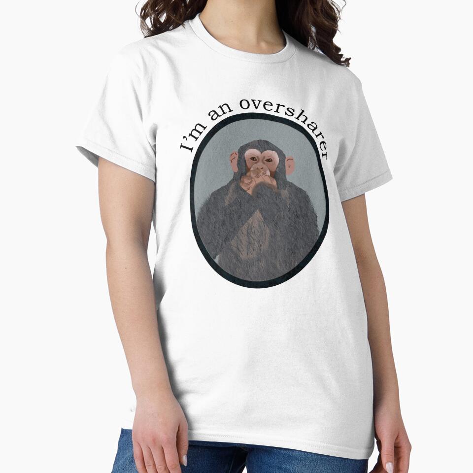 Oversharing Chimpanzee by Amy Hadden