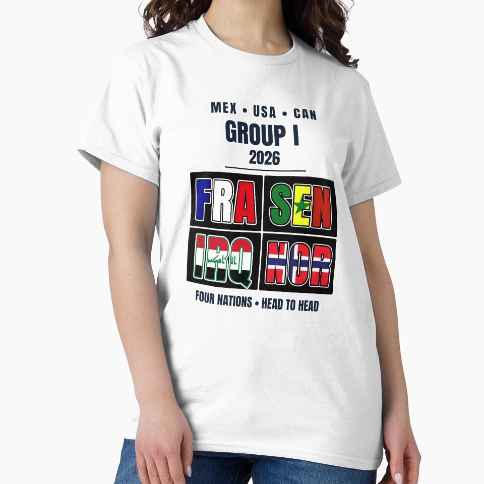 Group I 2026 Soccer Football Shirt France Senegal Iraq Norway World Tournament by The Hairy Melon