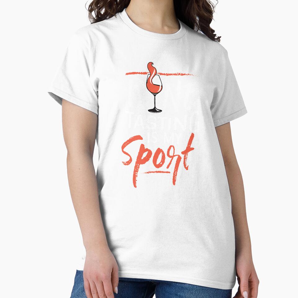 Wine Lover Wine Tasting is my Sport Birthday Gift Idea by haselshirt