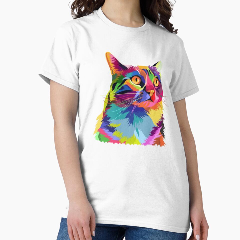 Custom Cat Pop Art - Cat Pop Art 3d by FirnandArt