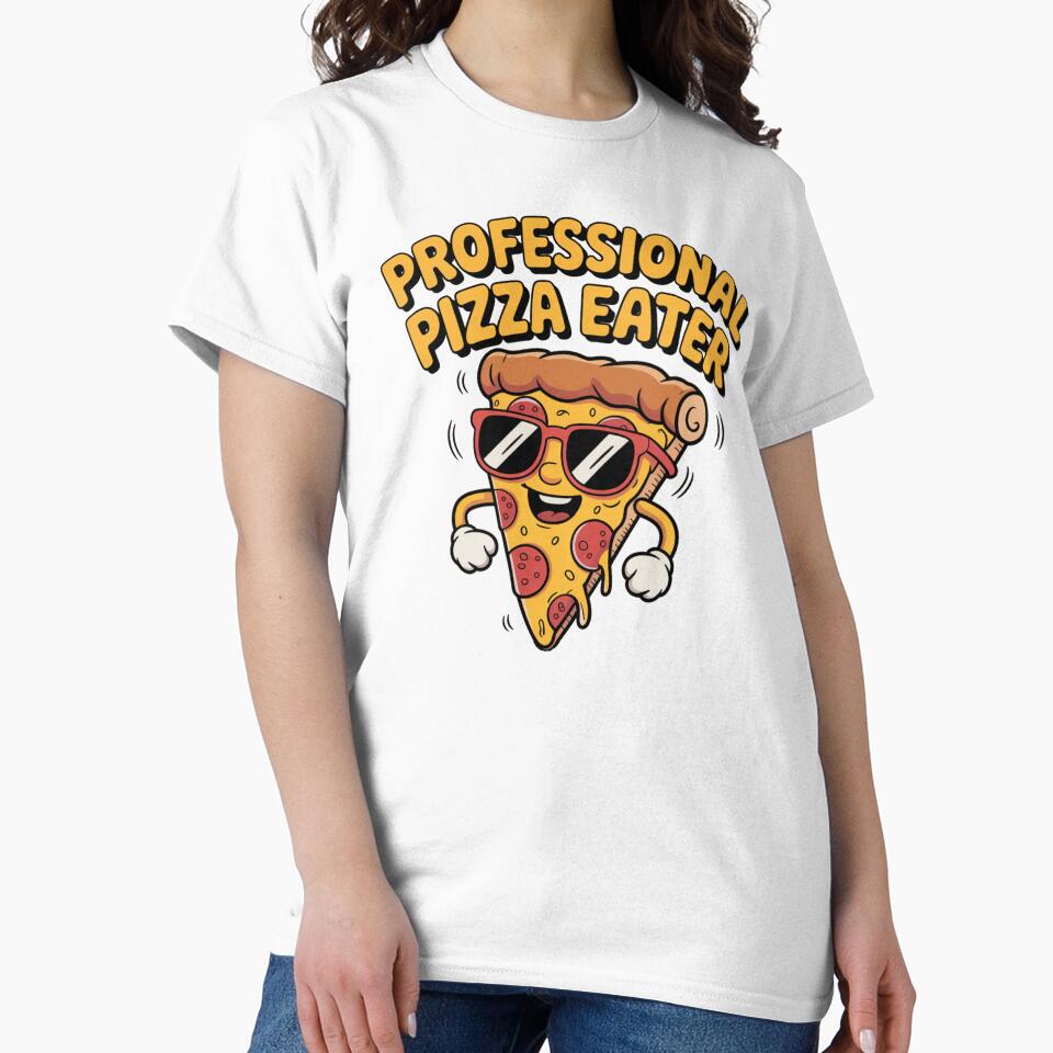 Professional Pizza Eater Funny gifts by ThePixelAlchemy