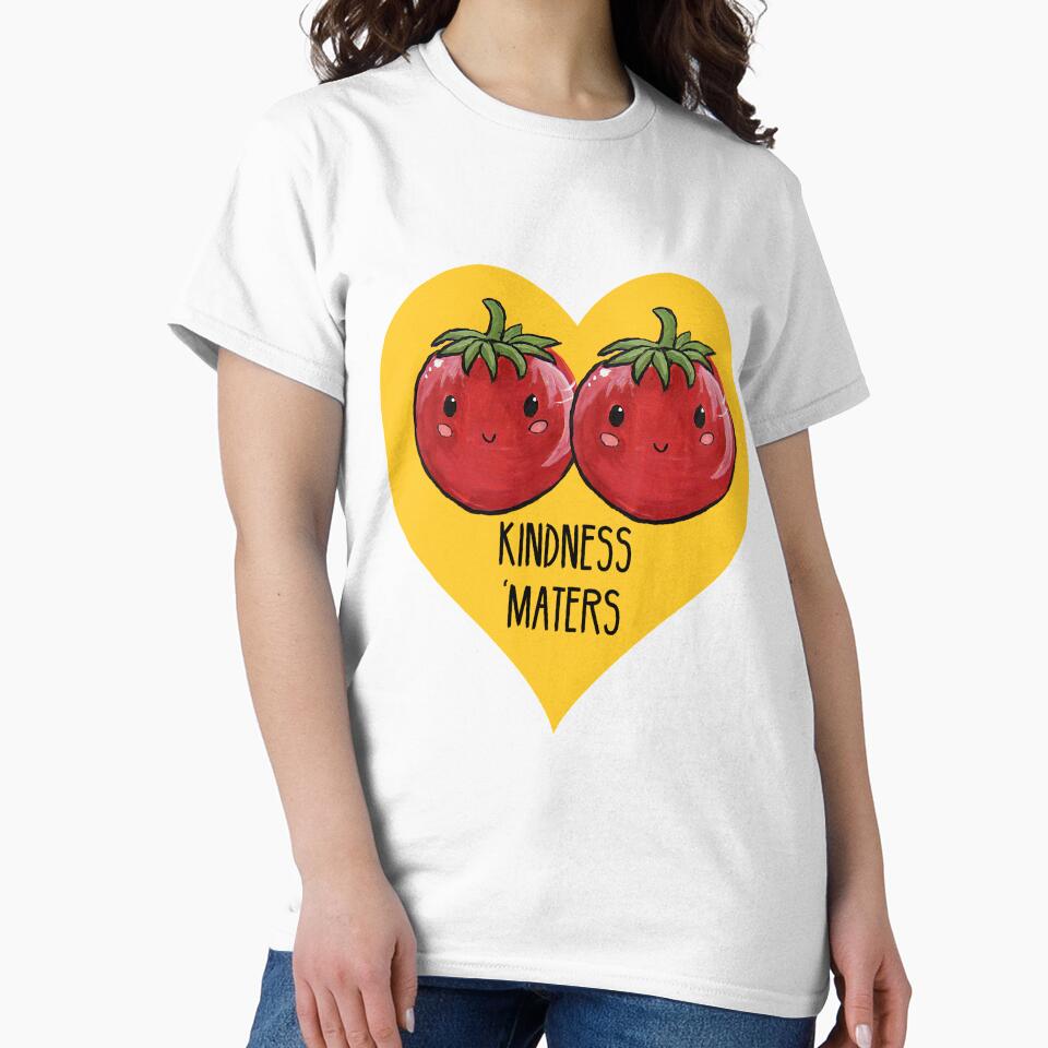 Kindness 'Maters - Tomato Food Pun by artsbycheri