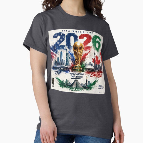 2026 World Football Championship Poster | USA Canada Mexico Soccer Fan Art | International Football Wall Decor by Hadebest-Design