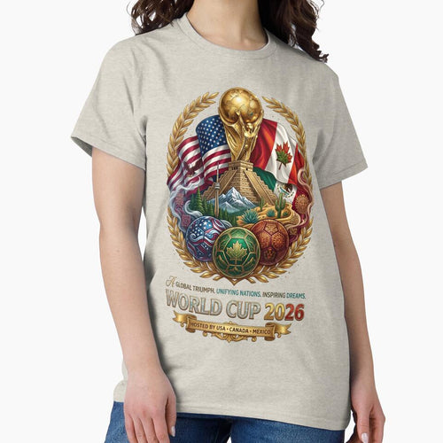2026 World Cup USA Canada Mexico Global Triumph by Sovereign Supply Co.
