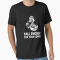 Tall Enough For Your Shins Funny Duck Boxer Sarcastic Animal Meme Streetwear Humor by bilal sibgui