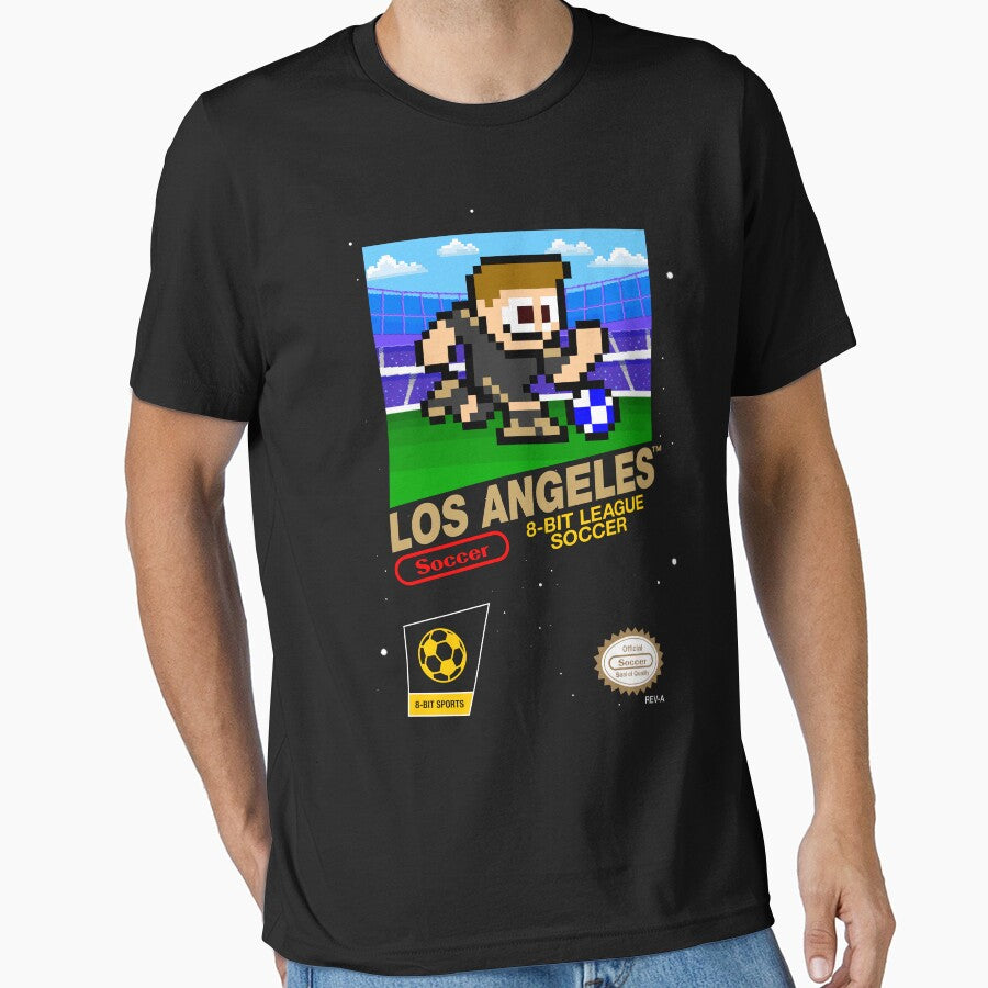 Los Angeles Football Club (8-bit Videogame Cart) by The Armorsmith