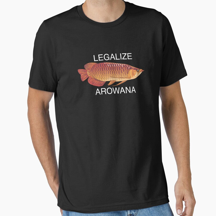 Legalize Arowana (White Text) by gh0stypeach