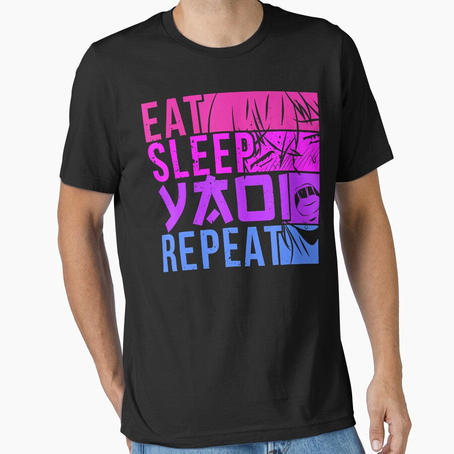 Eat Sleep Yaoi Repeat Fujoshi Anime Boy Gay Manga by SkylarSin