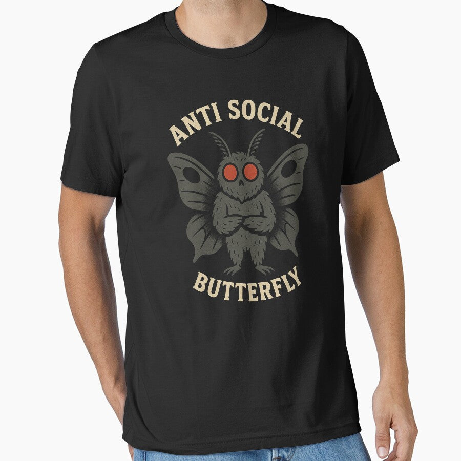 Anti Social Butterfly | Funny Mothman Cryptid Parody by Shirt-Face