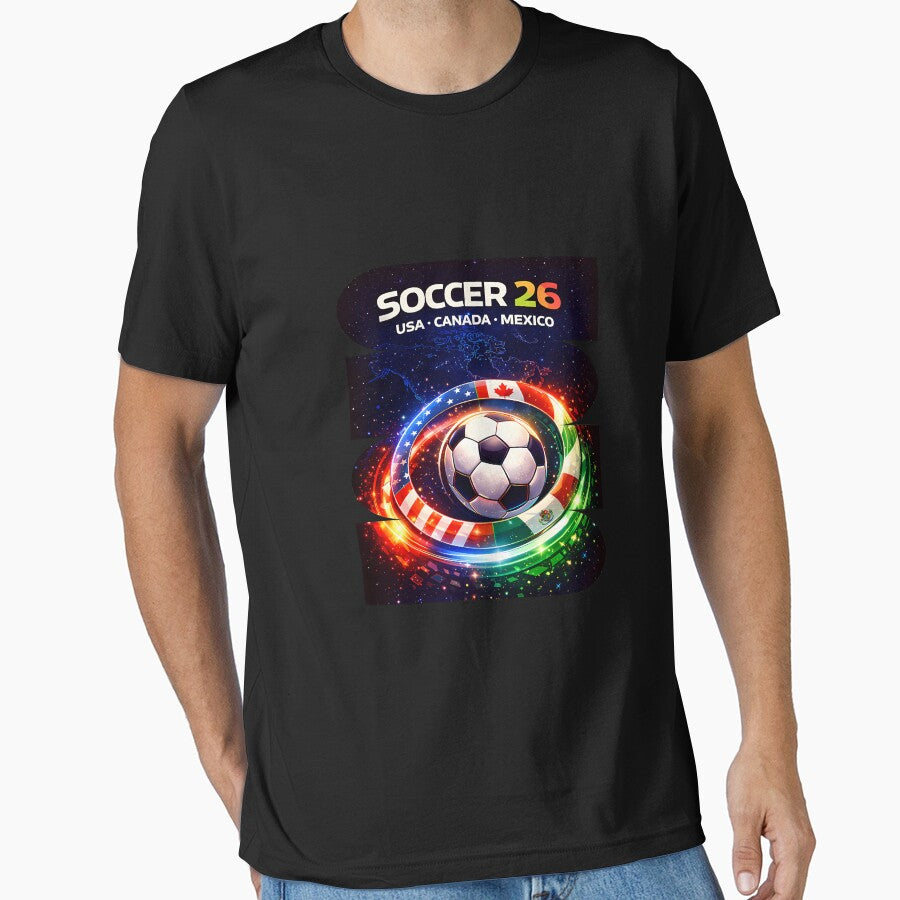 North America Soccer 2026 Soccer 26 Usa Canada Mexico Fan United 2026 Soccer by belaadel