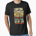 Lighting Technician Warning by wittyshop