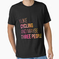 Cycling Funny Quote In Watercolor Sticker by TerribleStore82