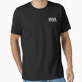 UI UX Designers Minimalist Typography Black T-Shirt by UI Expert