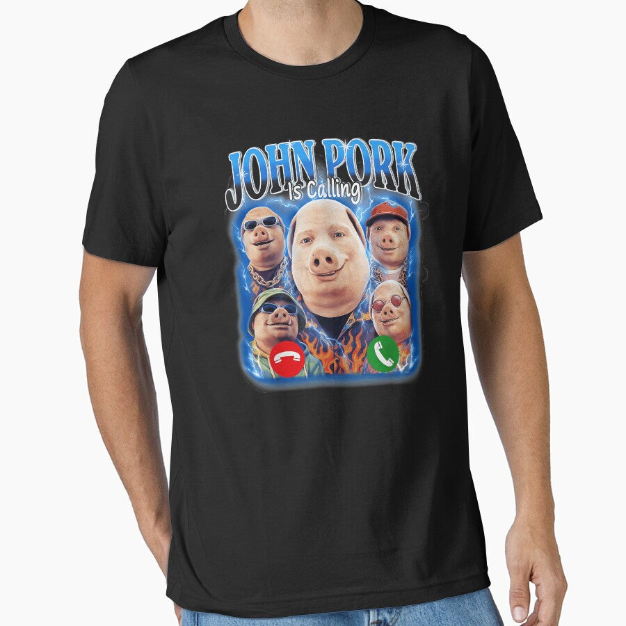 John Pork Is Calling Meme Internet Culture Viral Humor by LysiTHWIP