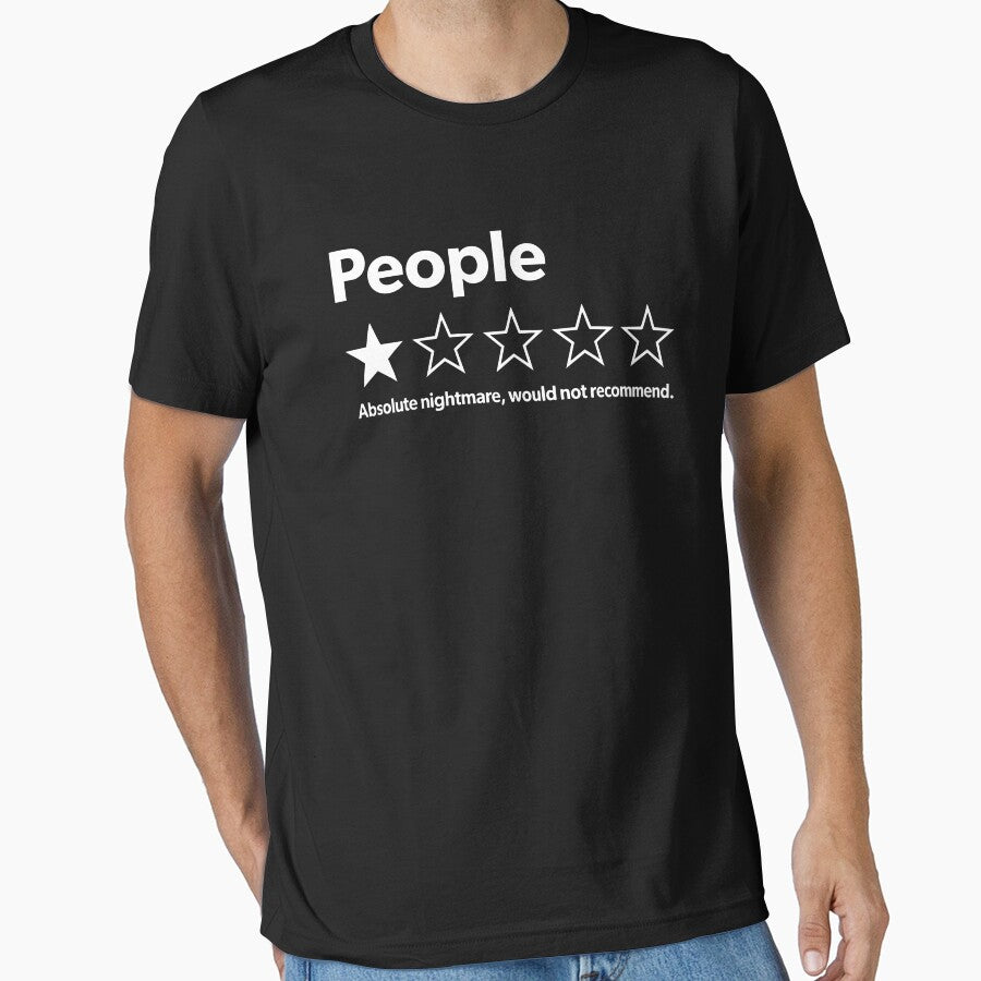 Funny Review People One Star Rating by Luxuriouss