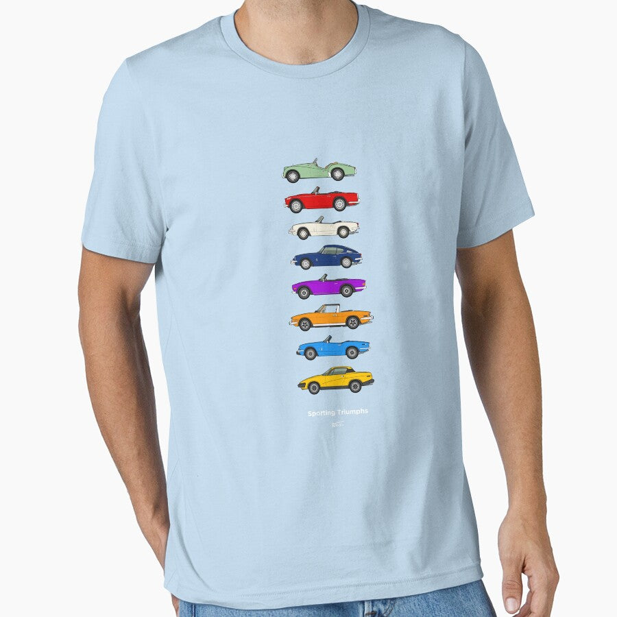 Sporting Triumphs (Triumph Sports cars) Classic Car Collection by RJWautographics