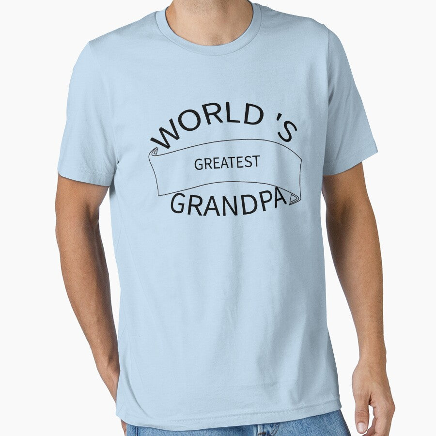 World 's Greates Grandpa T-shirt by wijit