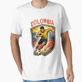 Vintage Colombia - 2026 Futbol Retro Style by Tee Nook