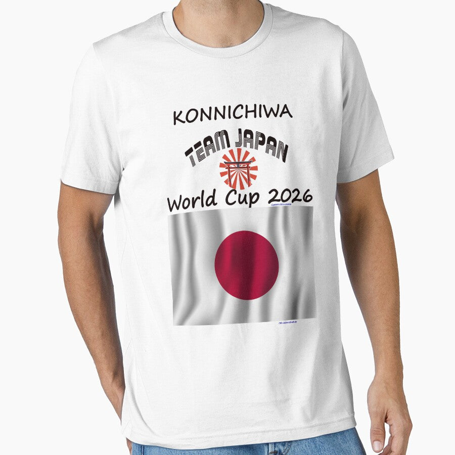 Japan Fan T‑Shirt world Soccer Cup 2026 Nippon outfit by cabevo