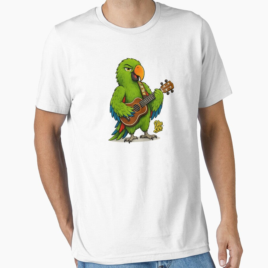 Uke Life Parrot – Ukulele Parrot Design by Ukulele Gent
