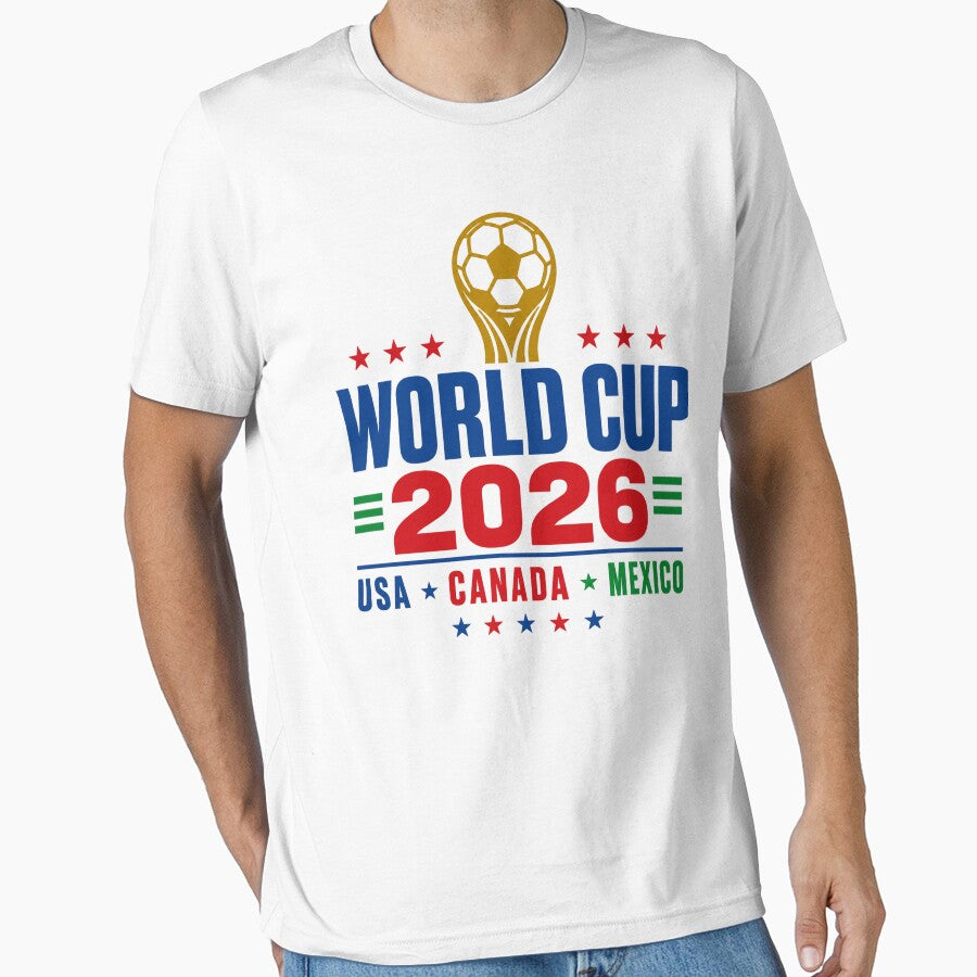 World Cup 2026 Trophy Soccer, USA Canada Mexico Football - USA World Cup 2026 by EiruDamian