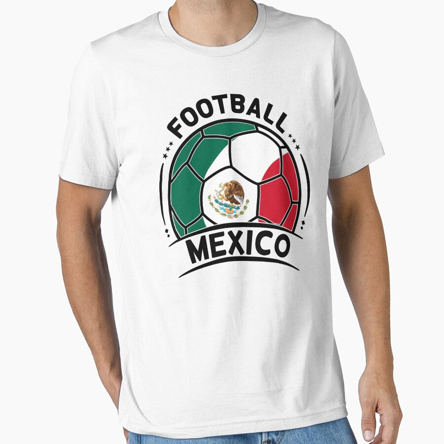 Mexico Football Team United States Flag inside a Soccer Ball for Football Fans by Dexter Freeman