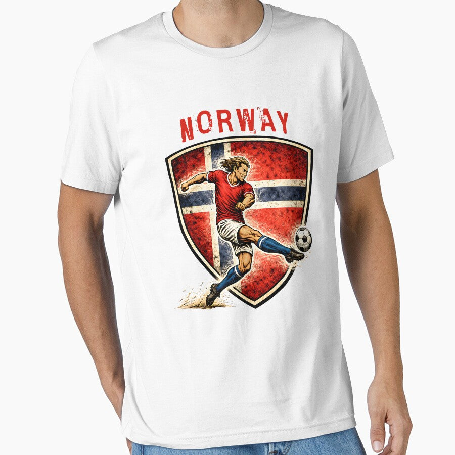 Norway - 2026 Futbol Retro Style by Tee Nook