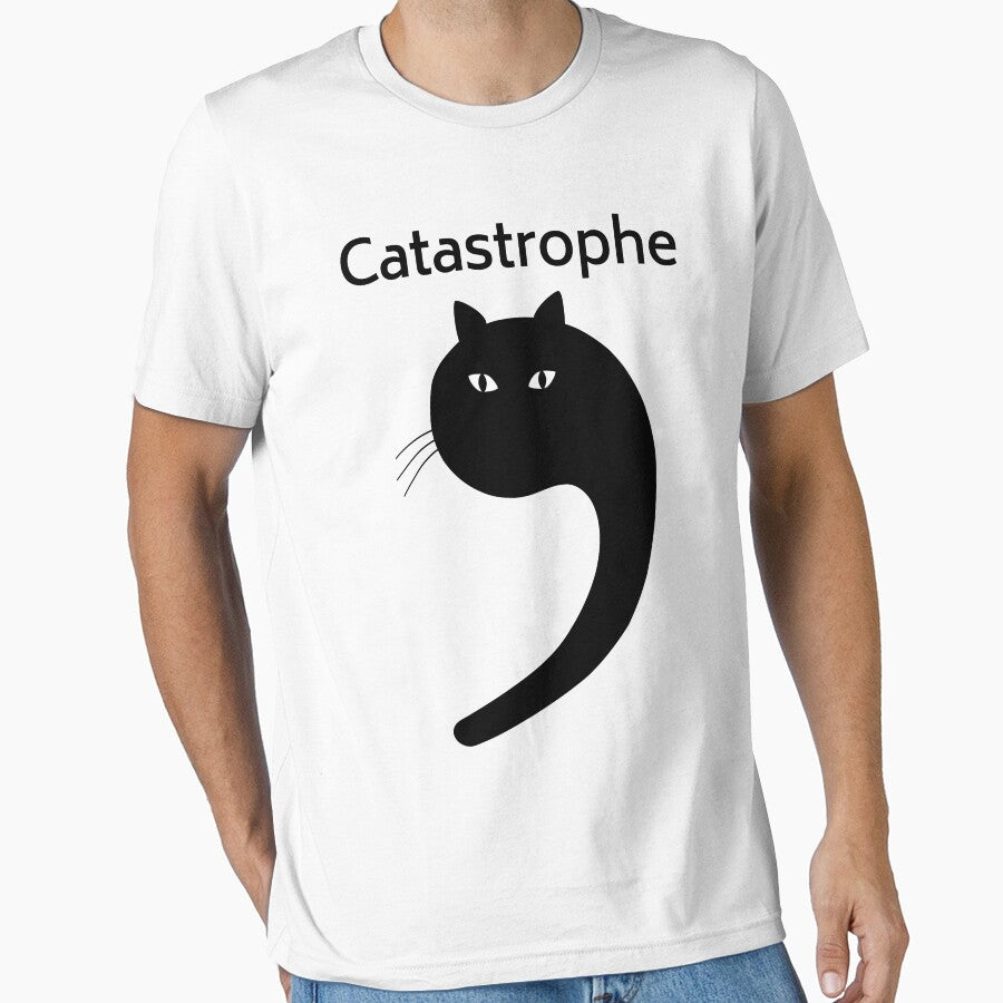 Cat as apostrophe funny typography catastrophe by peter2art