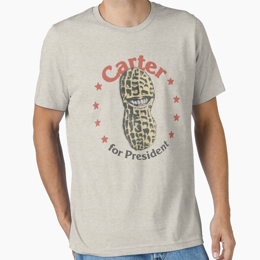 CARTER FOR PRESIDENT - VINTAGE ELECTION SHIRT by ToruandMidori