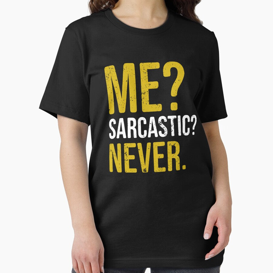 Me Sarcastic Never - Funny Dark Humour Jokes by louciverzania