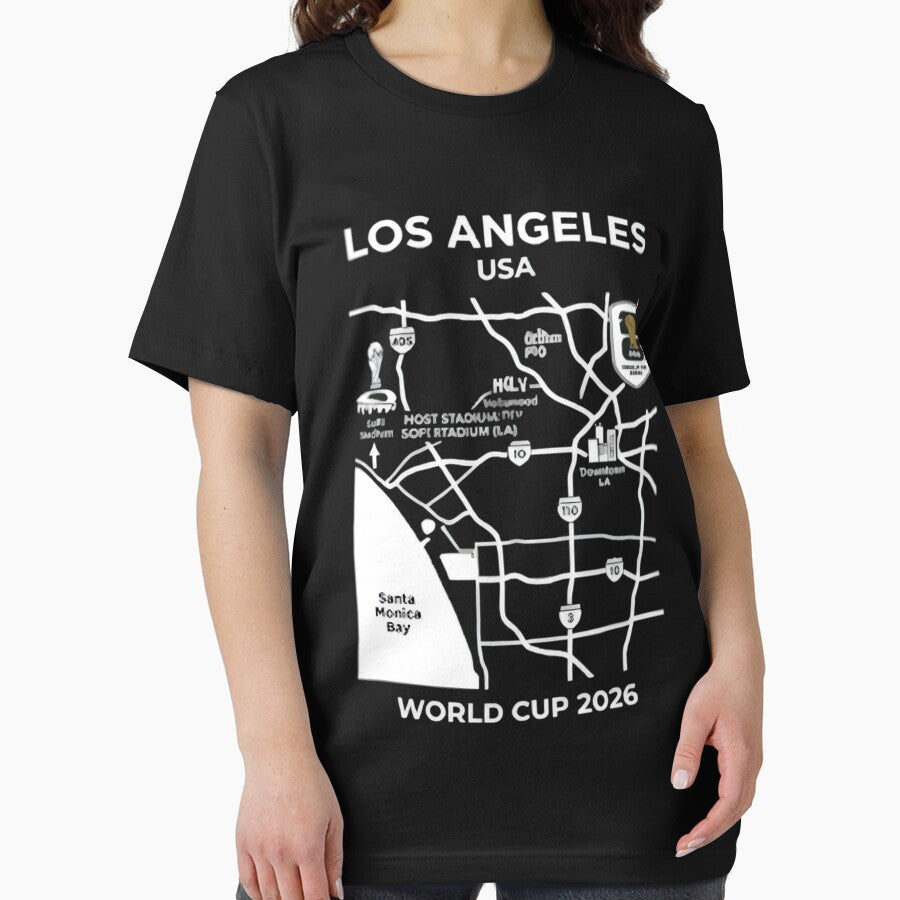 Los Angeles 2026 Soccer Host City Map by shopmamabite