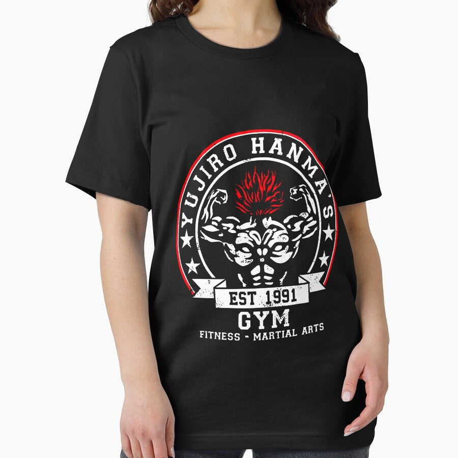 Baki The Grappler Yujiro Hanma Gym Fitness Martial Arts by OcieFisherH