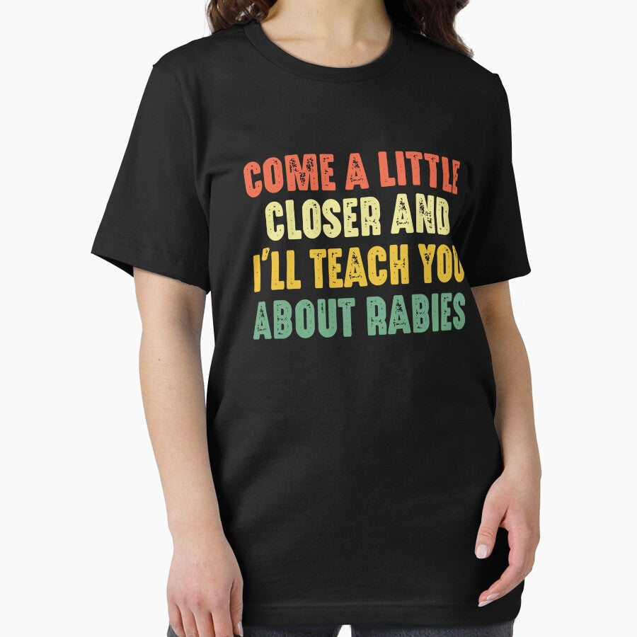 Come a little closer and I will teach you about rabies - funny dog ownerlover by xfortvnatx
