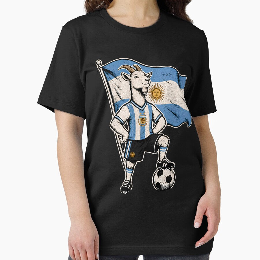 Argentina Soccer GOAT – Patriotic Football by THREE LITTLE BEANS