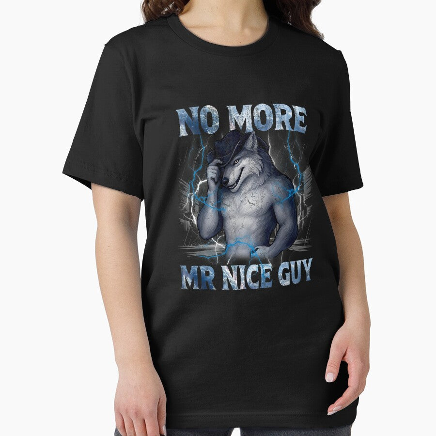 No More Mr Nice Guy Funny Alpha Wolf Meme Unhinged Brainrot by mjohnson9