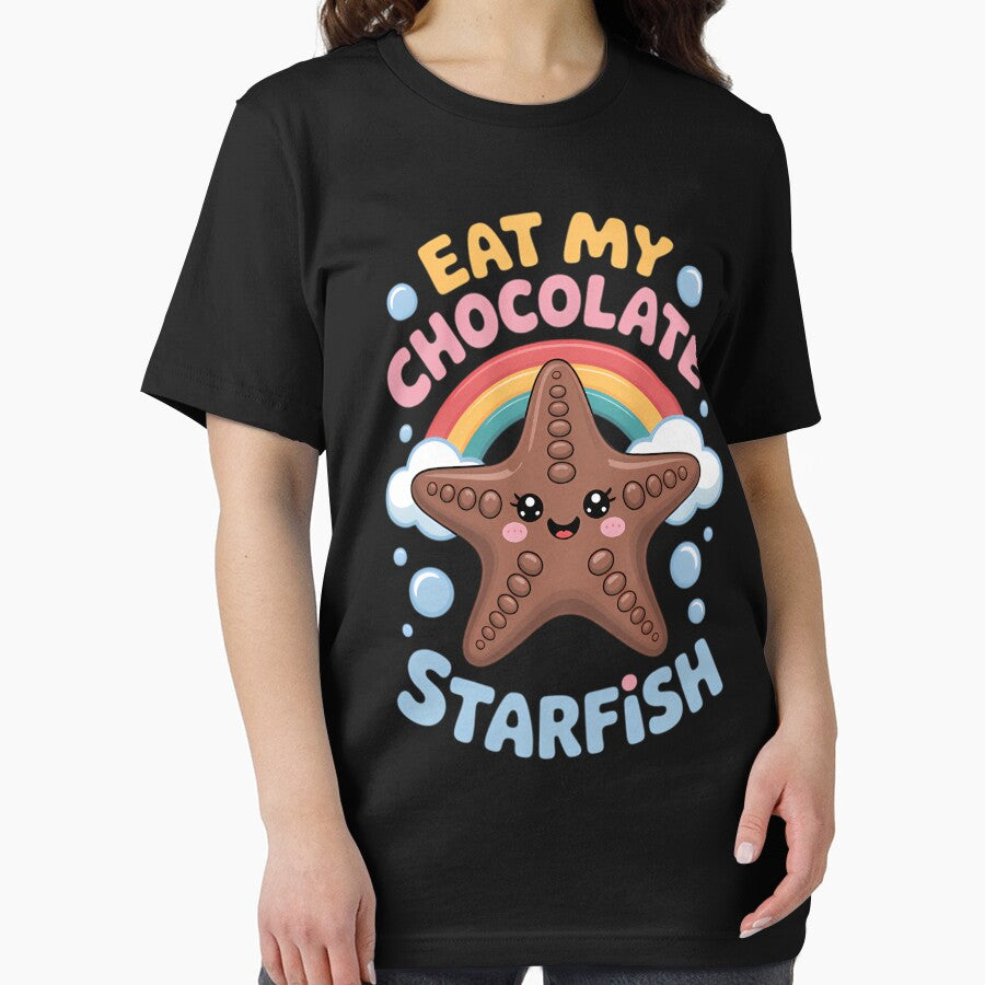 Inappropriate Eat My Chocolate Starfish Funny Embarrassing by NicoletteLittel